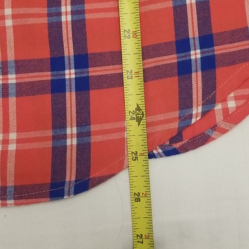 NWT Izod womens flannel shirt size S - Picture 6 of 9